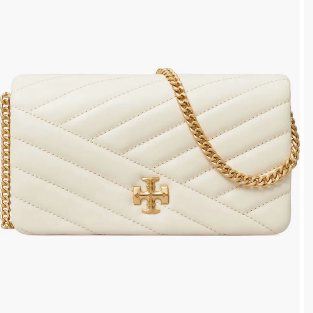 Tory Burch Cream Quilted Women's Bag